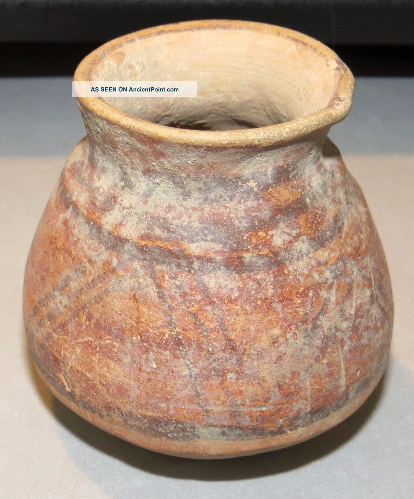 Ancient Indus Valley.  Pottery Vessel W Decoration,  2800 - 1800bc Other Ethnographic Antiques photo