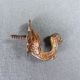 Small French Antique Gilded Ornate Bronze Hooks Tie Backs Bird Shape Hooks & Brackets photo 3