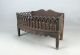 Antique Victorian Cast Iron Fireplace Coal Basket Wood Log Grate Late19th C Fireplaces & Mantels photo 1