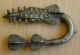 Old Figurative Goldweight 26.  5 Gr Sawfish Outstanding Bronze Akan Ashanti Other African Antiques photo 7