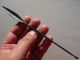 Ancient Roman Bronze,  Pharmaceutical Or Medical Tool - Ligula Spoon Roman photo 1