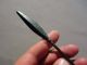 Ancient Roman Bronze,  Pharmaceutical Or Medical Tool - Ligula Spoon Roman photo 7