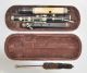 Antique,  Bone And Wood Flute,  Cased Wind photo 2
