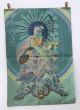Tibet Collectable Silk Hand Painted Guan Yu &tiger Thangka @tk43 Paintings & Scrolls photo 3