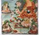 Tibet Collectable Silk Hand Painted Guanyin Painting Thangka @tk38 Paintings & Scrolls photo 1