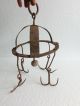 Wow Extremely Rare Antique Hand Forged Wrought Iron Primitive Water Well Hooks Primitives photo 1