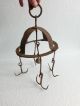 Wow Extremely Rare Antique Hand Forged Wrought Iron Primitive Water Well Hooks Primitives photo 5