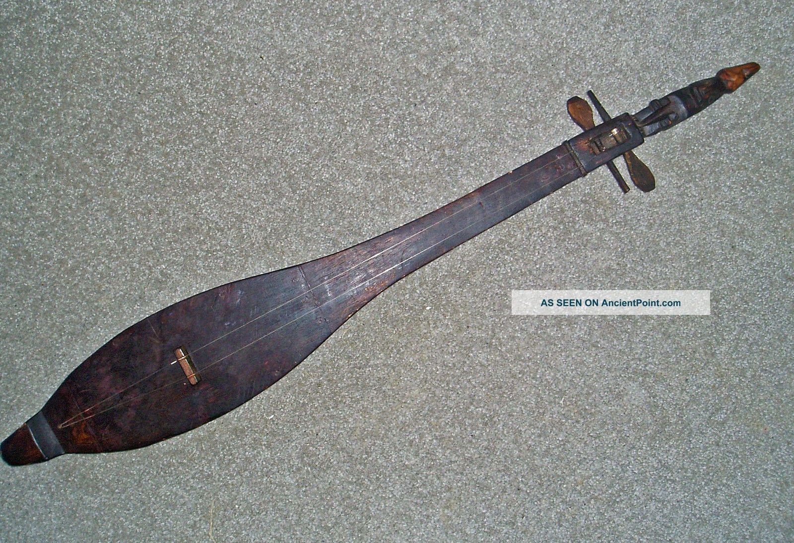 Antique Musical Instrument Bulgarian Mandolin Russian Folk Culture Music String photo
