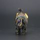 Chinese Cloisonne Handmade Carved Elephant Statue Z263 Elephants photo 3