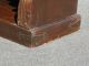 Large Vintage Spanish Rustic Carved Two Tier Distressed Solid Wood Bookcase Unknown photo 8