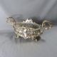 Antique French Metal Table Pot Planter Jardiniere Silver Plated 19th Century Metalware photo 2