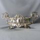 Antique French Metal Table Pot Planter Jardiniere Silver Plated 19th Century Metalware photo 5