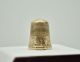 Vintage Gold Filled Simon Brothers Sewing Thimble Fmo689 Thimbles photo 1