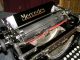 Mercedes 5 Typewriter Of 1927 - Cursive Italic Script Font ;90 Years Old. Typewriters photo 6