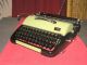 Fabulous Groma N Typewriter.  1950s.  Two Tone:apple Green - Black. Typewriters photo 3
