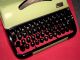 Fabulous Groma N Typewriter.  1950s.  Two Tone:apple Green - Black. Typewriters photo 8