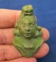 Stunning Ancient - Roman Bronze Bust Of Cupid - Applique - 2 Ad 1852 - Roman photo 3