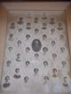 Vintage Nursing Class Frame Photo 1890s - 1910s Real Photo Plus Frame Other Medical Antiques photo 2