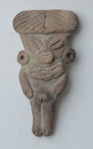 Mexico Idol Figure Terracotta Pottery Pre Columbian. photo