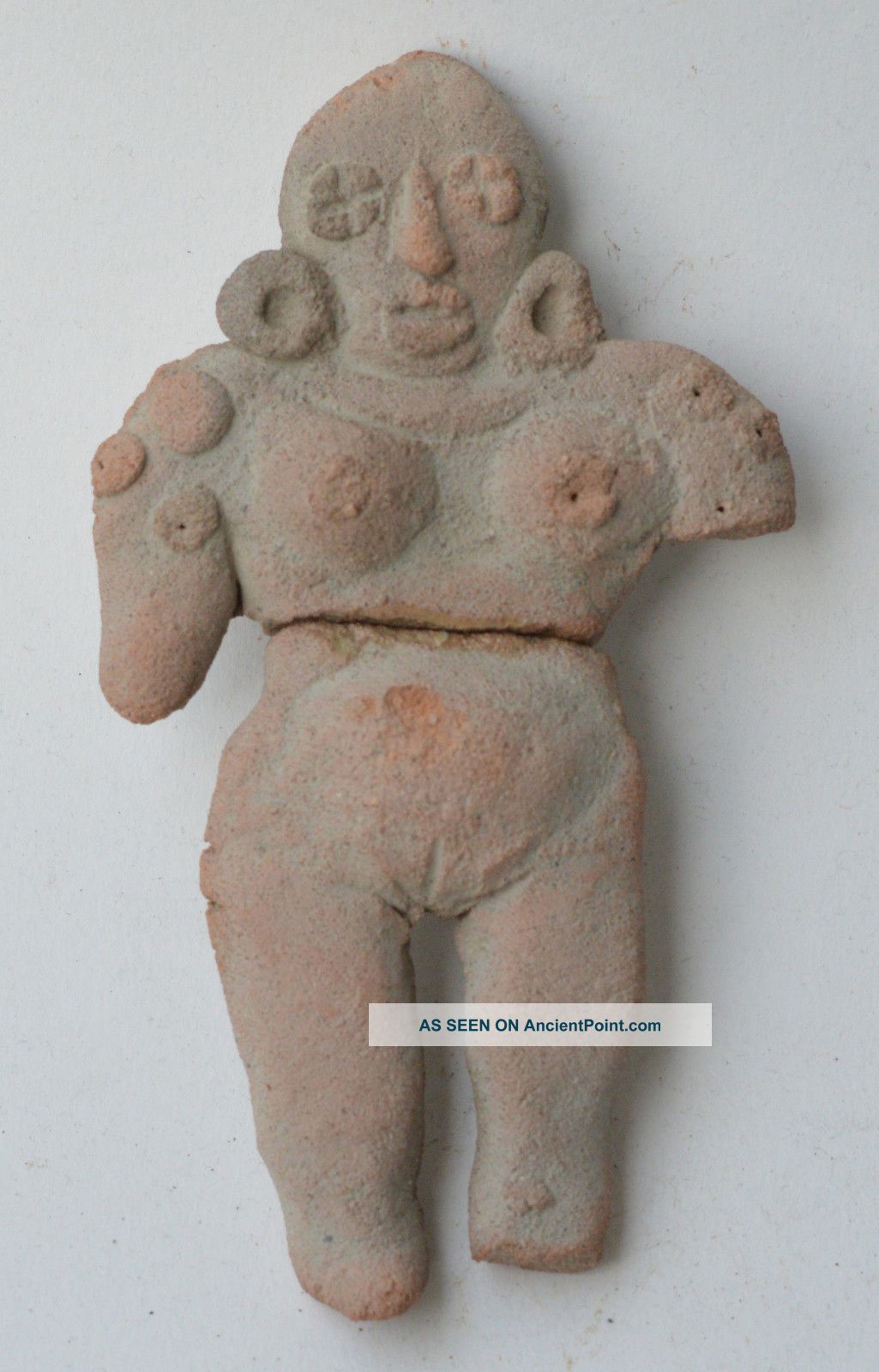 West Mexico Idol Figure Early Terracotta Pottery Pre Columbian. The Americas photo