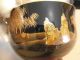 Inventory Japanese Wooden Lacquer Bowl 