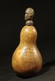 Antropomorphic Container Carved From A Jungle Gourd - Timor Primitive Artifact Pacific Islands & Oceania photo 1