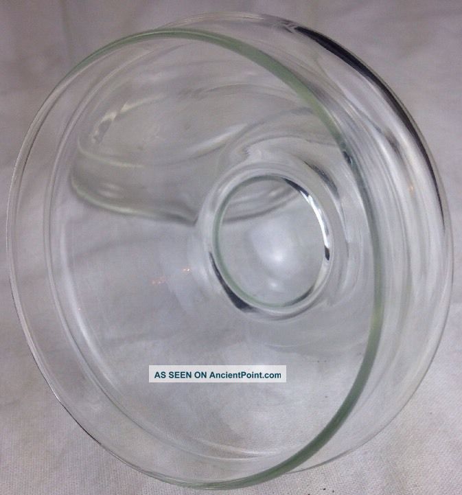 Vintage Glass Apothecary,  Candy,  Counter Jar,  Lid Decor Glassware Centerpiece Bottles & Jars photo