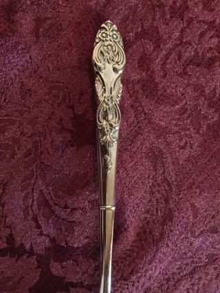 Vintage Silver Plated Pasta Server Scooper Collectible Tableware Flatware photo
