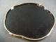 Japanese Vintage Black Lacquer Obon Candy Plate Serving Board Hand Carved Wood Bowls photo 4