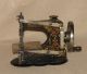 Antique German D.  R.  G.  M.  (casige?) Miniature Child ' S Toy Sewing Machine Sewing Machines photo 1