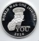 1914 1918 World War I Silver Coin Ii Home Front Wwi Man History Ii U C British British photo 2