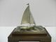 The Sailboat Of Silver960 Of The Most Wonderful Japan.  Takehiko ' S Work. Other Antique Sterling Silver photo 2