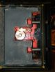 Antique Combination Cast Iron Safe W/ Lettered Dial Safes & Still Banks photo 6