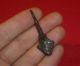 Crusader Ancient Artifact - Unique Silver Plate Arrow Head Circa 1100 Ad - 3439 Other Antiquities photo 8