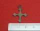 Knights Templar Ancient Bronze Cross Amulet / Pendant Circa 1100 Ad - 3249 - Other Antiquities photo 9