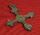 Knights Templar Ancient Bronze Cross Amulet / Pendant Circa 1100 Ad - 3249 - Other Antiquities photo 3