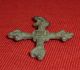 Knights Templar Ancient Bronze Cross Amulet / Pendant Circa 1100 Ad - 3249 - Other Antiquities photo 7