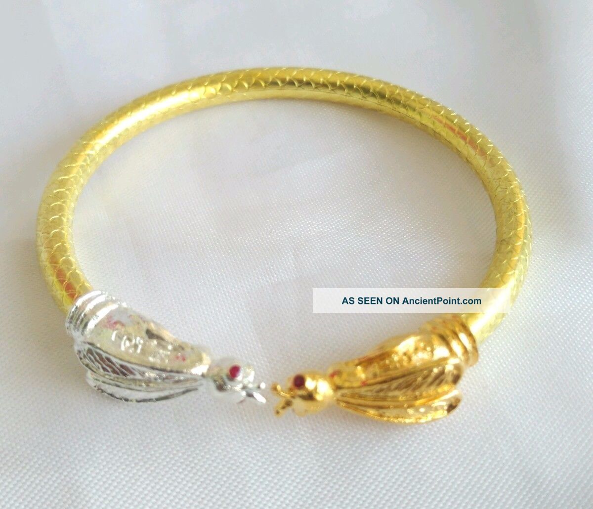 Details about   Bracelet Wasp Call money gold Yant  Good-Business wealthy Infinity Thai Amulet 
