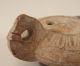 Ancient Antique Roman Clay Oil Lamp W/ Emperor Profile, Roman photo 5
