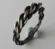 Ancient Viking Period Twisted Silver Knotted Ring Scandinavian Jewelry 1100 Ad Scandinavian photo 8