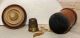 Antique Mauchline Ware Small Pincushion Thimble Holder Brig O’doon Robert Burns Tools, Scissors & Measures photo 5