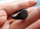 Antique Bronze Ring Post - Medieval Old With Engraved Other Antiquities photo 1