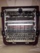 Antique/vintage 1950s Olympia De Luxe Typewriter Burgundy Case Flawless Typewriters photo 9