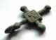 Circa.  1300 A.  D British Found Medieval Period Ae Bronze Pilgrim Cross Pendant British photo 2