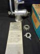 Old,  Universal 1 Hand Crank Food & Meat Chopper With Box Meat Grinders photo 1