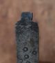 Antique Early 1800s Decorated Hand Wrought Iron Flesh Hearth Fork Folk Art 1 Primitives photo 9