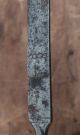 Antique Early 1800s Decorated Hand Wrought Iron Flesh Hearth Fork Folk Art 1 Primitives photo 4