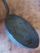Antique Early 1800s Decorated Hand Wrought Iron Heath Cooking Ladle Folk Art 3 Primitives photo 8