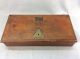 Antique Travelling Apothecary Beam Scales & Weights In Mahogany Box Other Antique Science Equip photo 10