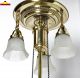 Wonderful German Art Nouveau Art Deco Chandelier Ceiling Light Fixture Lamp Chandeliers, Fixtures, Sconces photo 2